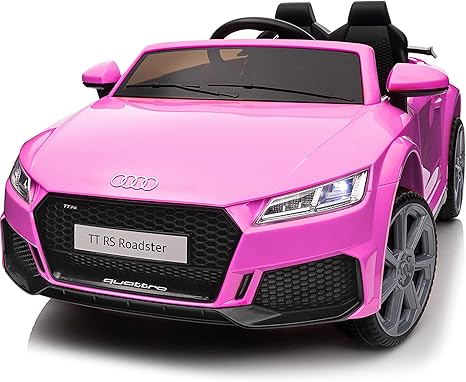 Electric Car for Kids, Licensed Audi 6V Kids Ride on Car Toy for Toddlers with Remote, Bluetooth